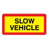 Slow vehicle panel reflective aluminium Vehicle sign