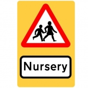 Nursery High Visibility Sign (545)