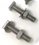 Square headed bolts