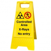 Controlled Areas X-Ray No Entry Sign
