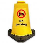 No Parking Sign Cone