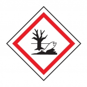 Environmentally Hazardous GHS Label