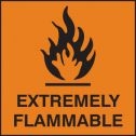 Hazard Label Extremely Flammable