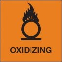 Hazard Label Oxidizing