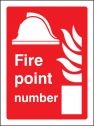 Fire point number Sign (1032)