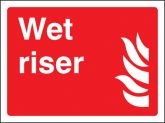 Wet riser Sign (1105)