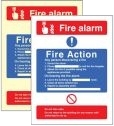Fire action/call point without lift Sign (1427)