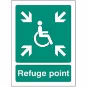 Refuge point Sign (2095)