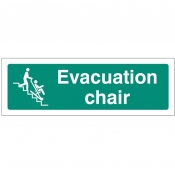 Evacuation chair Sign (2147)