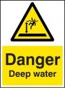 Danger deep water Sign (4274)