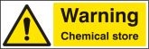 Warning chemical store Sign (4451)