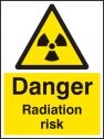 Danger radiation risk Sign (4462)