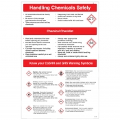 Chemical Handling Safety Poster