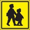 Children Crossing Vehicle Sign