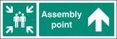 Assembly Point Up/Ahead Signs
