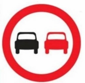 No Overtaking Sign (632)