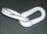 Chain connecting link white (59016)