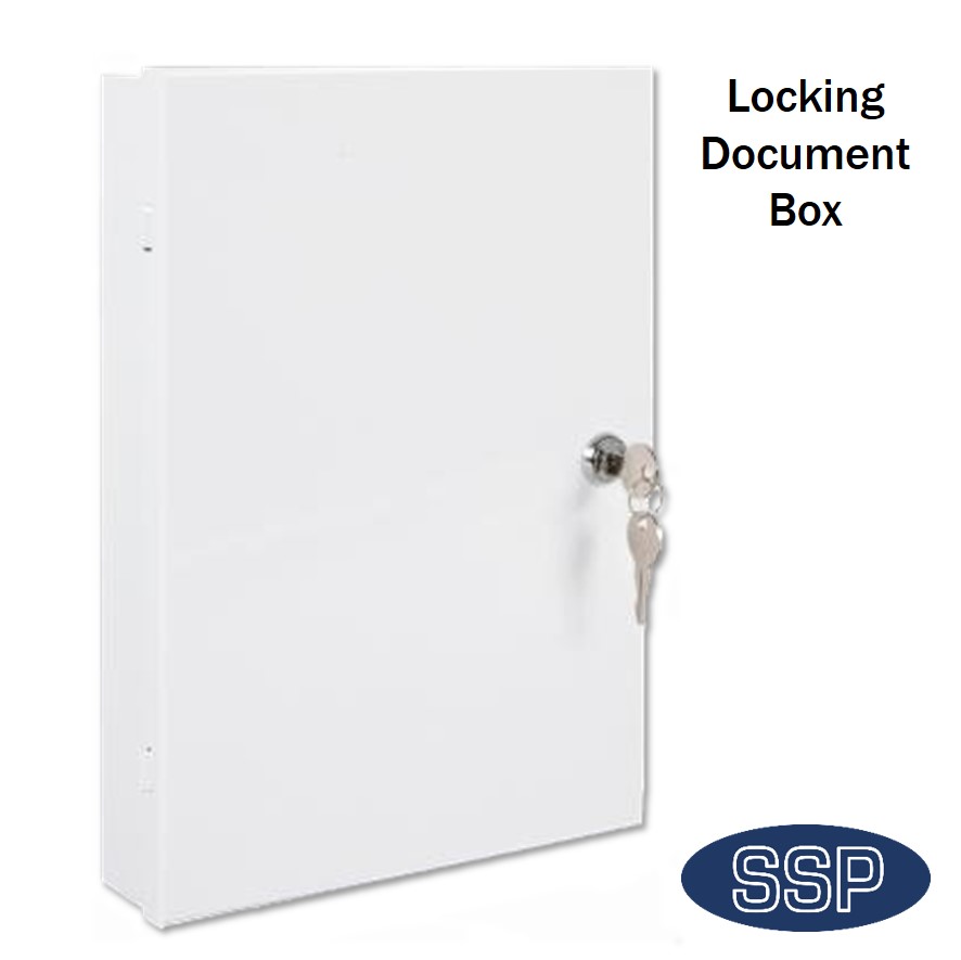 Lockable Wall Mounted Important Doent Cabinet A4 Size Ssp Direct - Wall Mounted Lockable Box