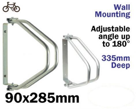 Single Wall Mounted Bicycle Rack Ssp Direct - Wall Mounted Bicycle Rack Uk