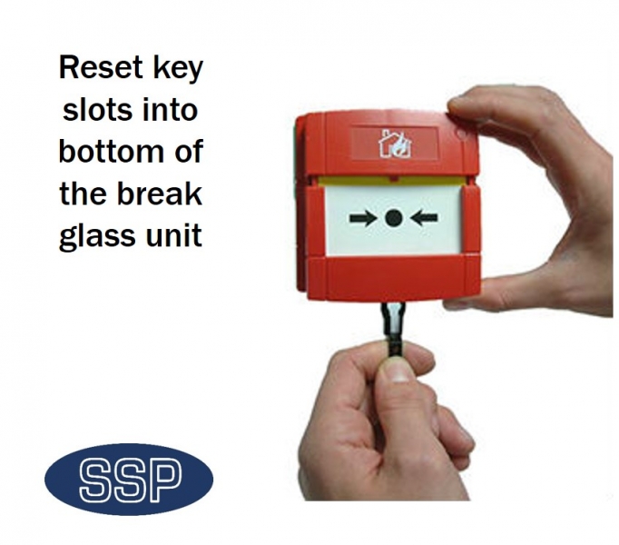Break Glass Call Point Test Key Details about   KAC Fire Alarm Manual Call Point Test Key 