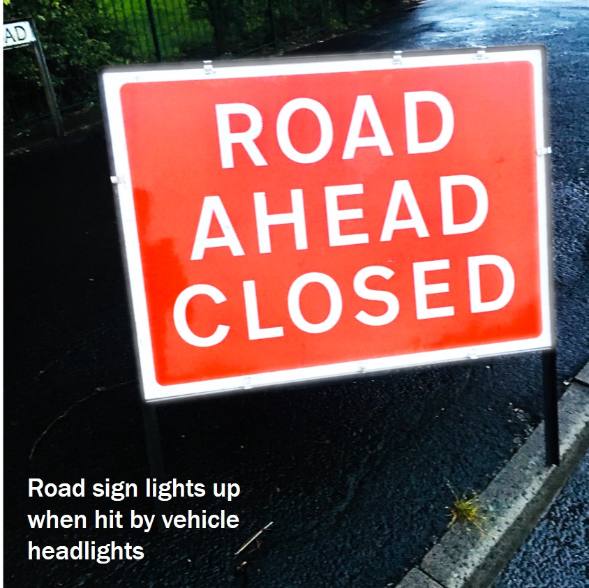 Joining Traffic Not Signal Controlled Road Sign With Frame 1050x750mm